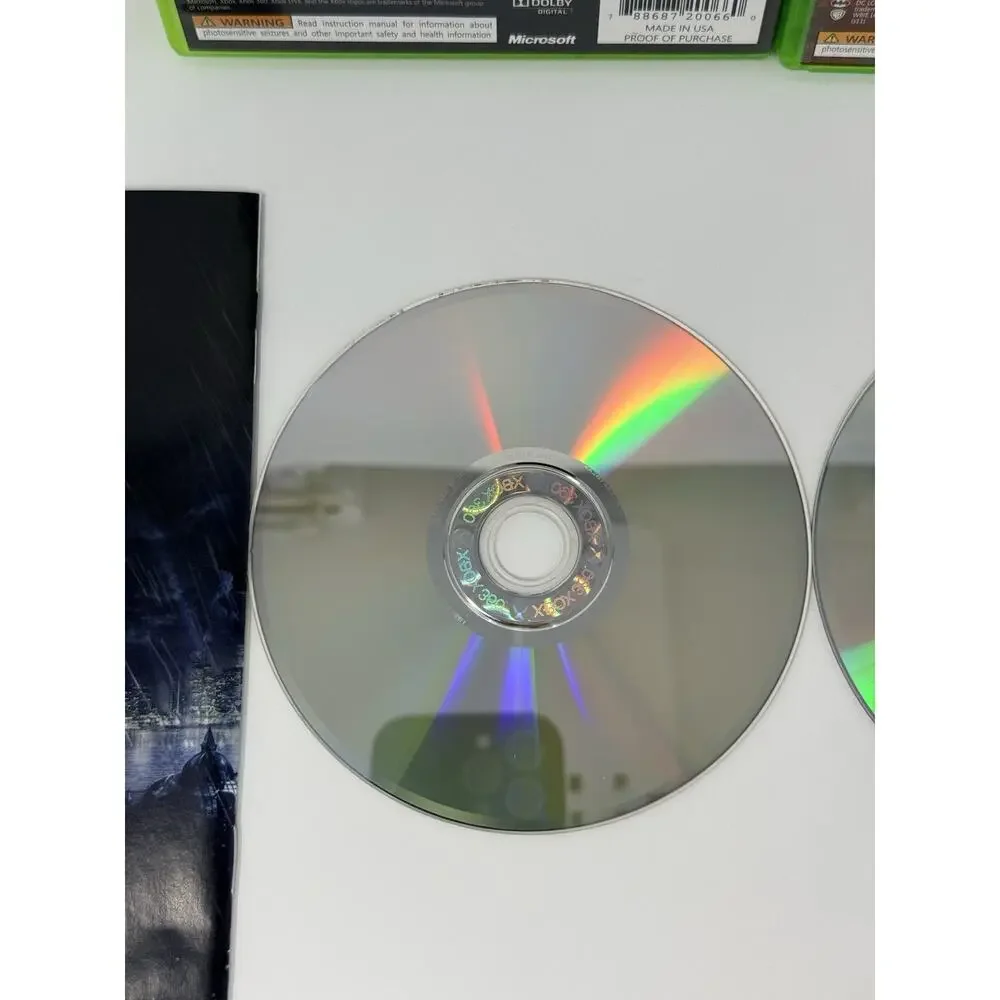 Batman Arkham Bundle Microsoft Xbox 360 2 Game Lot Complete Tested - Picture 12 of 14